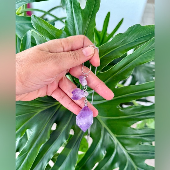Jewelry - Handmade Amethyst Necklace